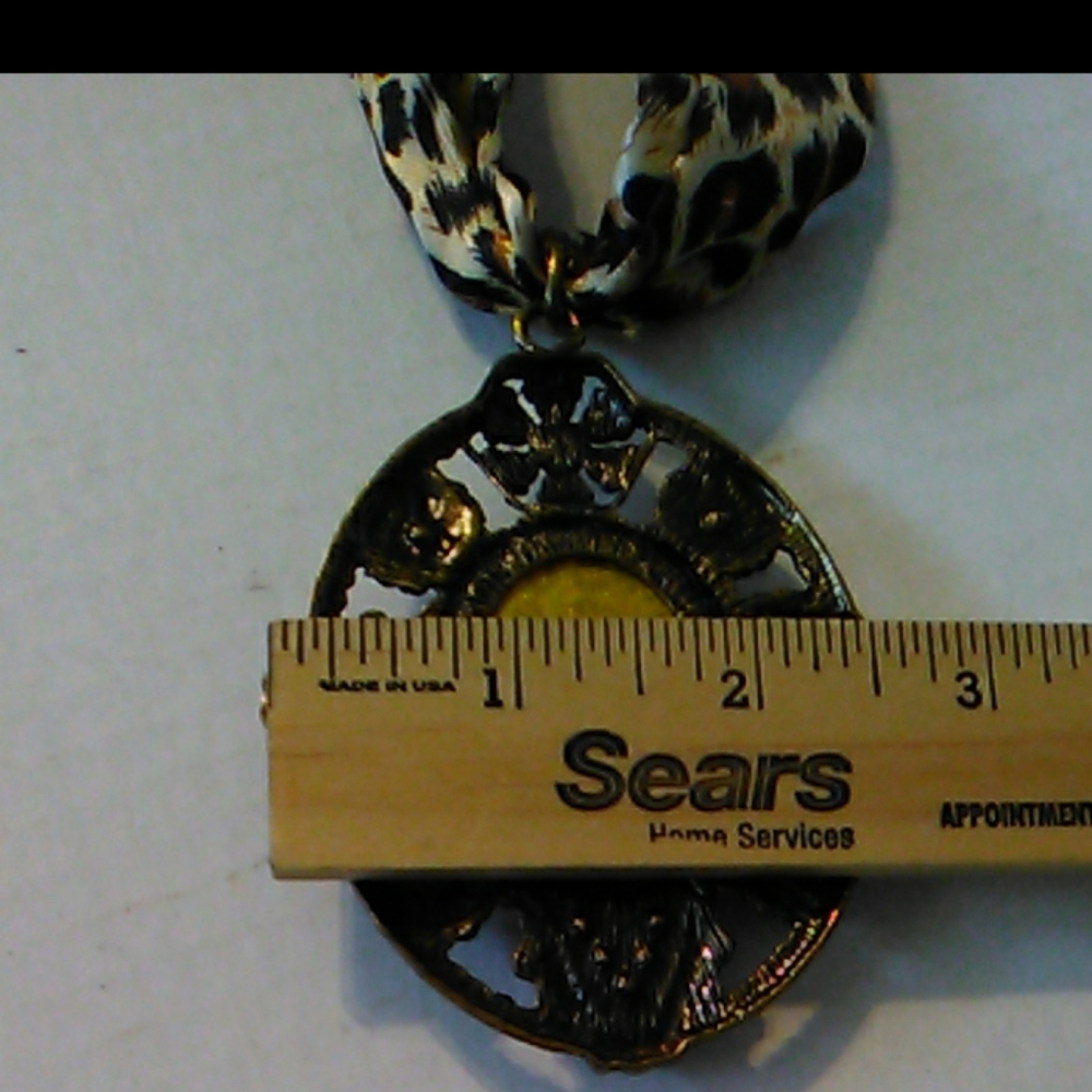 Nwt Leopard  necklace - Picture 6 of 8